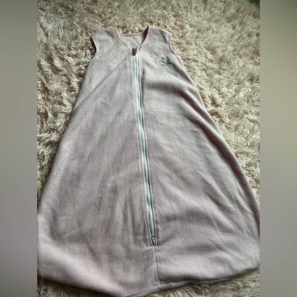 Pink Fleece Baby Blanket